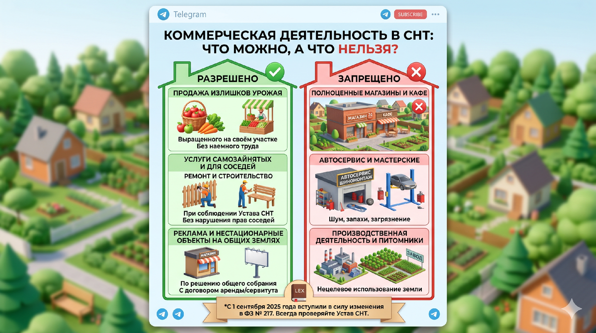 Как СНТ легально зарабатывать: открываем магазин, пункт Озон и снижаем взносы садоводов!