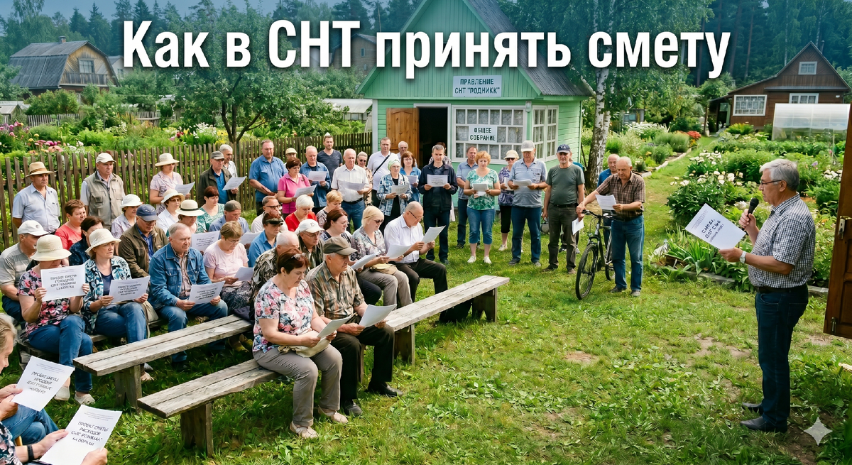 ФЭО без валидола: Как председателю СНТ утвердить смету и не сойти с ума на общем собрании